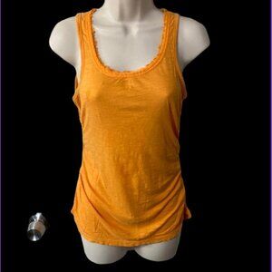 Caslon orange tank